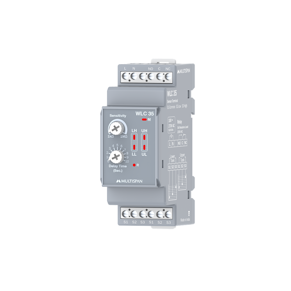 WLC-35 ( Water Level Controller ) With 6 Nos Probe | Relay | Water ...