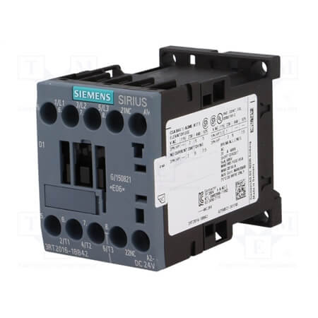 3RT20 16-1BB42 Power Contactor 9 Amp 1NC 24V DC