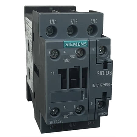 3RT20 25-1AL20 Power Contactor Size 0 17 Amp 1NO+1NC 230V AC