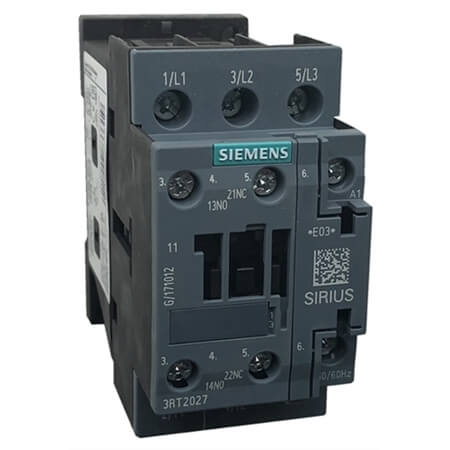 3RT20 27-1AG20 Power Contactor Size 0 32 Amp 1NO+1NC 110V AC