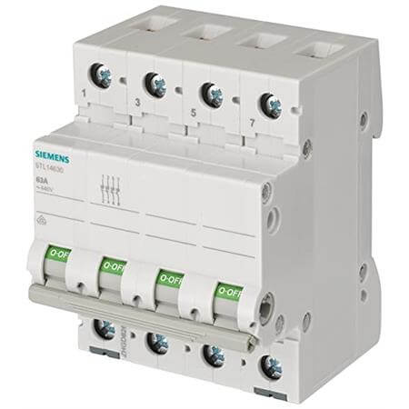 5TL14910 MCB ISOLATOR 100 AMP 4 POLE