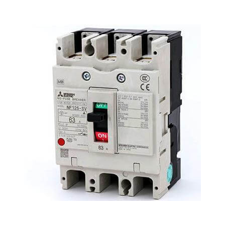 NF125-SV 3P 16A to NF125-SV 3P 100A