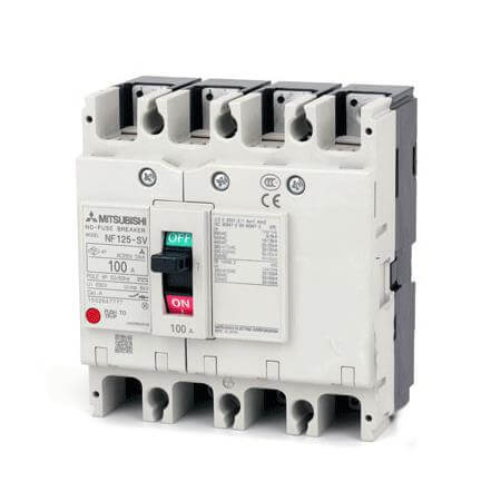 NF125-HV 4P 16A TO NF125-HV 4P 100A