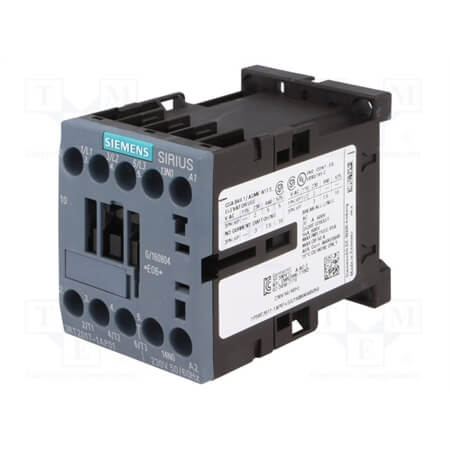 3RT20 17-1BB42 Power Contactor 12 Amp 1NC 24V DC